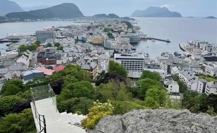 Apartamento Koselig Garasjeloft! Langevag Exterior foto