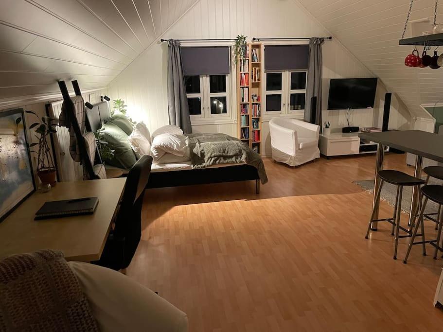 Apartamento Koselig Garasjeloft! Langevag Exterior foto